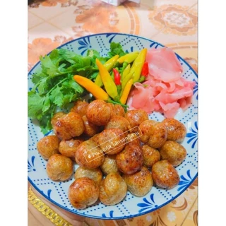 ไส้กรอกอีสานข้าวหมูวุ้นเส้น100ลูกเล็ก(เปรี้ยว)