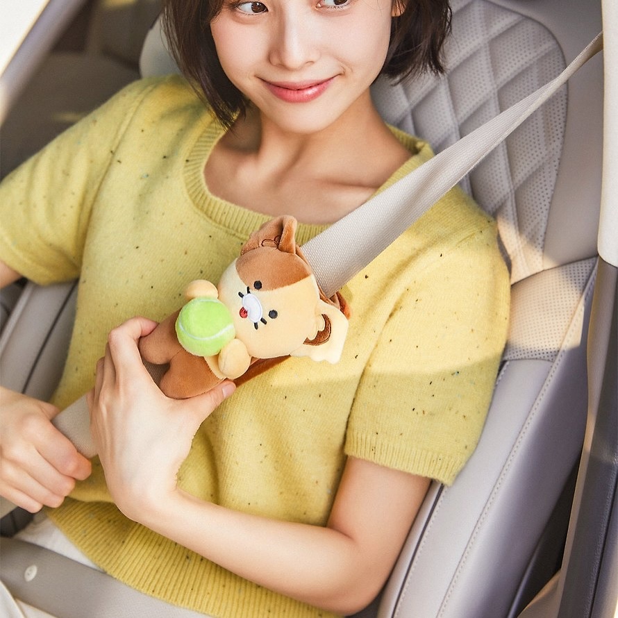 พร้อมส่ง✨Car Accessories Puppy Choonsik ตุ๊กตาฟอกอากาศ/เคสพวงกุญแจสมาทคีย์/ หมอนรองคอ cover belt น้ำหอมติดรถและอื่นๆ ราคา ถูกที่สุด ดีลบีเคเค แกลเลอรีภาพที่ 4