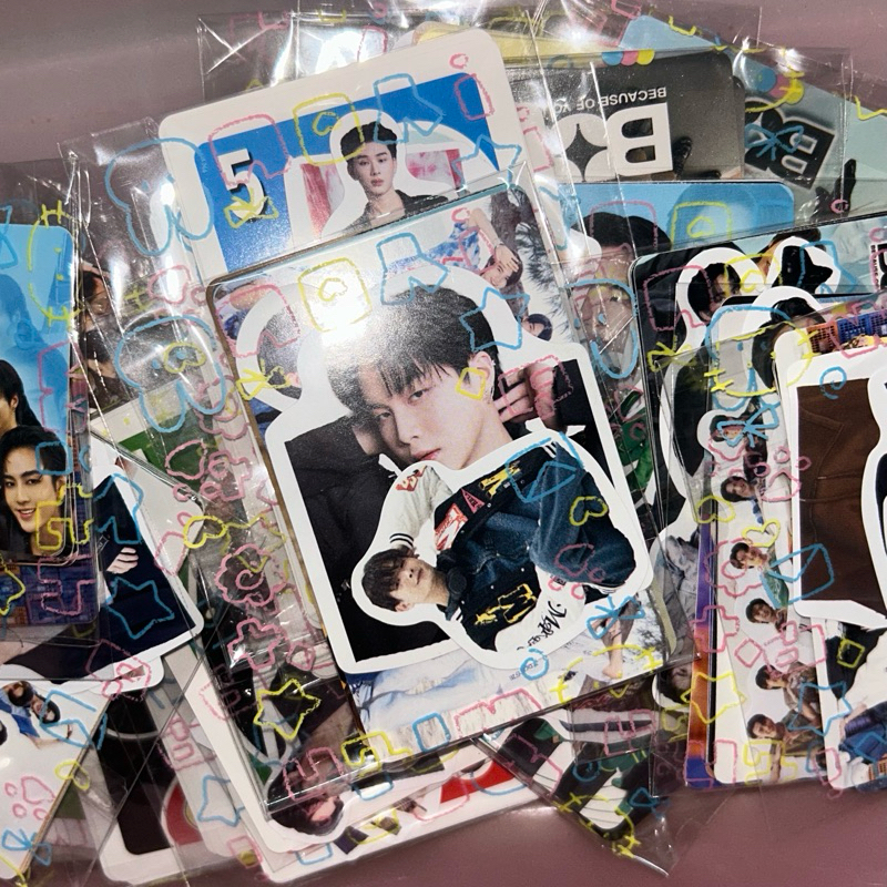 โฟโต้การ์ดวง BUS 5 ใบ + แถมสติกเกอร์ 3 แผ่น !!! พร้อมส่งแบบสุ่มลาย คละกัน พร้อมส่ง