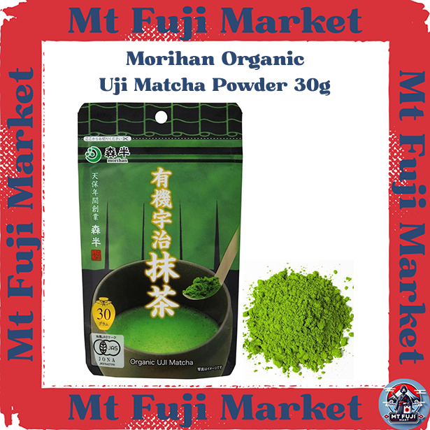 Morihan Organic Uji Matcha Powder 30g【Direct from Japan】