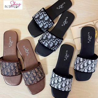 (13) มาใหม่ ✨ พร้อมส่ง (36-45) รองเท้าแตะสวมลำลองผู้หญิง พร้อมส่ง