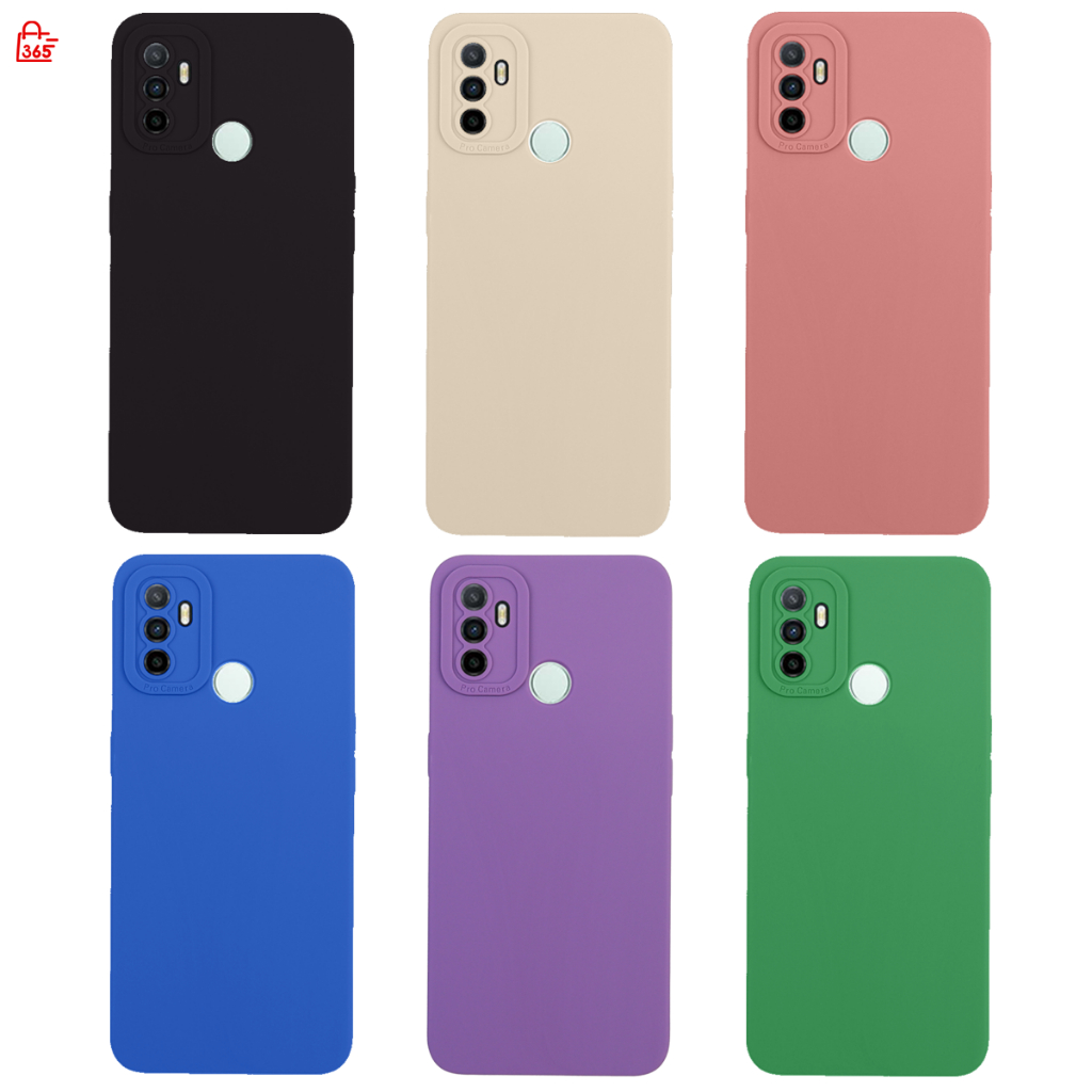 เคส สำหรับ OPPO A53 A32 A33 CPH2127 CPH2137 เคสซิลิโคนนิ่ม กันกล้อง TPU สีพื้น