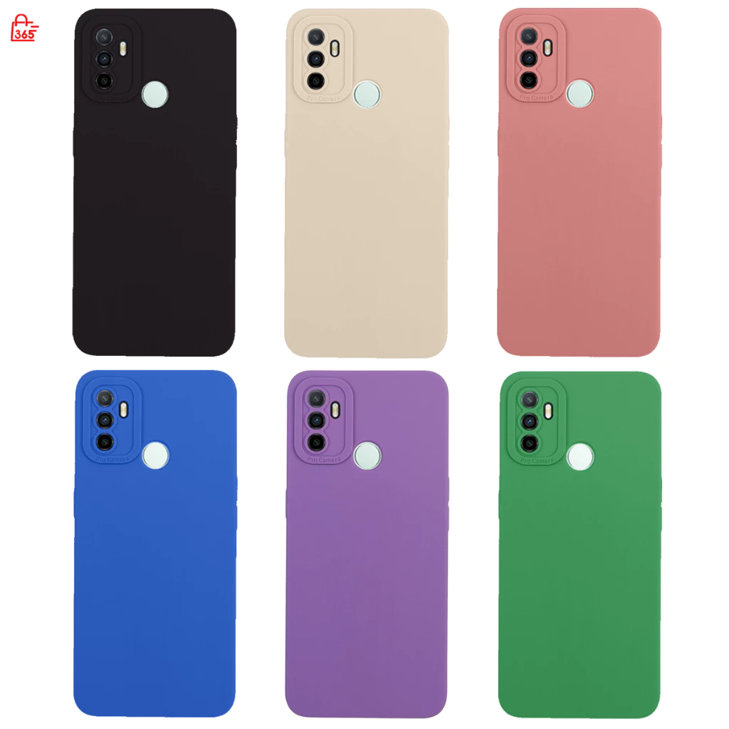 เคส สำหรับ OPPO A53 A32 A33 CPH2127 CPH2137 เคสซิลิโคนนิ่ม กันกล้อง TPU สีพื้น