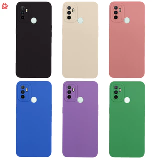เคส สำหรับ OPPO A53 A32 A33 CPH2127 CPH2137 เคสซิลิโคนนิ่ม กันกล้อง TPU สีพื้น