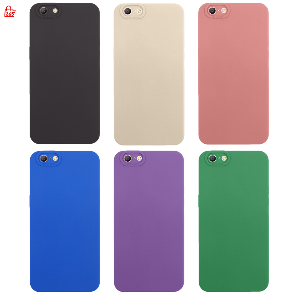 เคส สำหรับ OPPO A39 A57 2017 CPH1701 เคสซิลิโคนนิ่ม กันกล้อง TPU สีพื้น