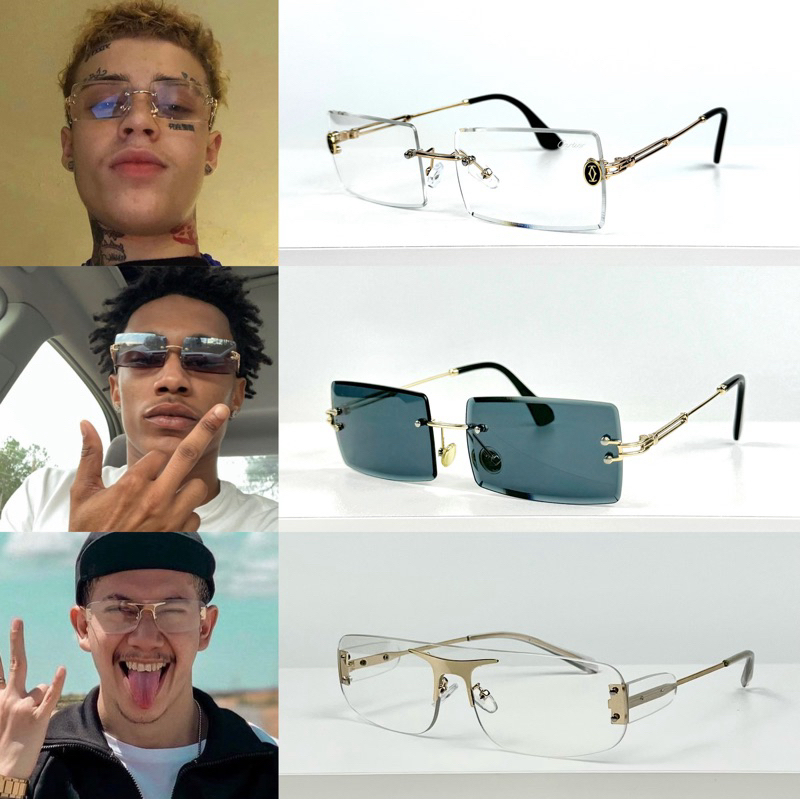 [𝐙𝐄𝐄𝐃𝐬] แว่นตาไร้กรอบ ทรงเล็ก/ทรงใหญ่ มีครบ เลนส์ UV400