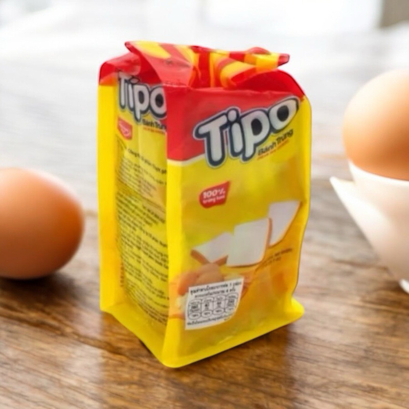 Tipo คุ้กกี้รสไข่/มะพร้าว 115 g อร่อย ทานง่าย พร้อมส่ง