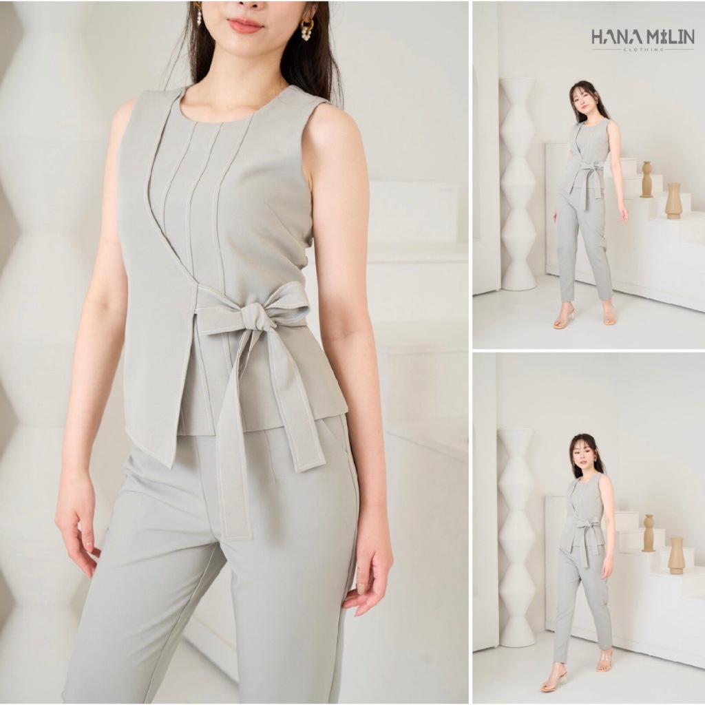 เสื้อ Milin T19 mini twotune เดินด้าย by Hanamilin clothing