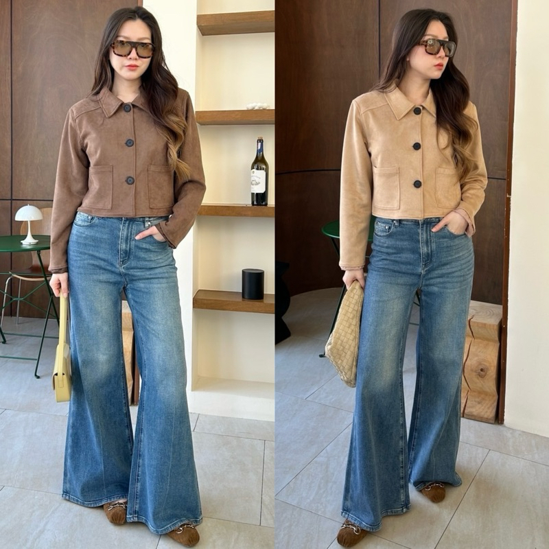 tshopofficial เสื้อ Special Suede jacket