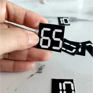(100 ชิ้น/pack+ปากกา)ป้ายราคาจิ๋ว ป้ายราคาสินค้า 3x3/4x4cm เขียนระบายสี ป้ายราคาสีดำ ป้ายราคาตู้แช่ ป้ายราคาเค้ก ร้านขนม