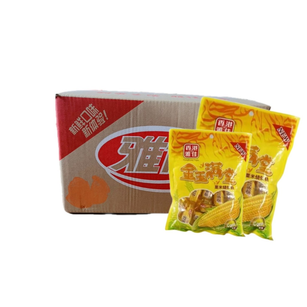 เยลลี่ส้ม208กรัม มี32ห่อ รูปกลีบส้ม /  ขนมข้าวโพด เยลลี่ข้าวโพด200กรัม มี36ห่อ