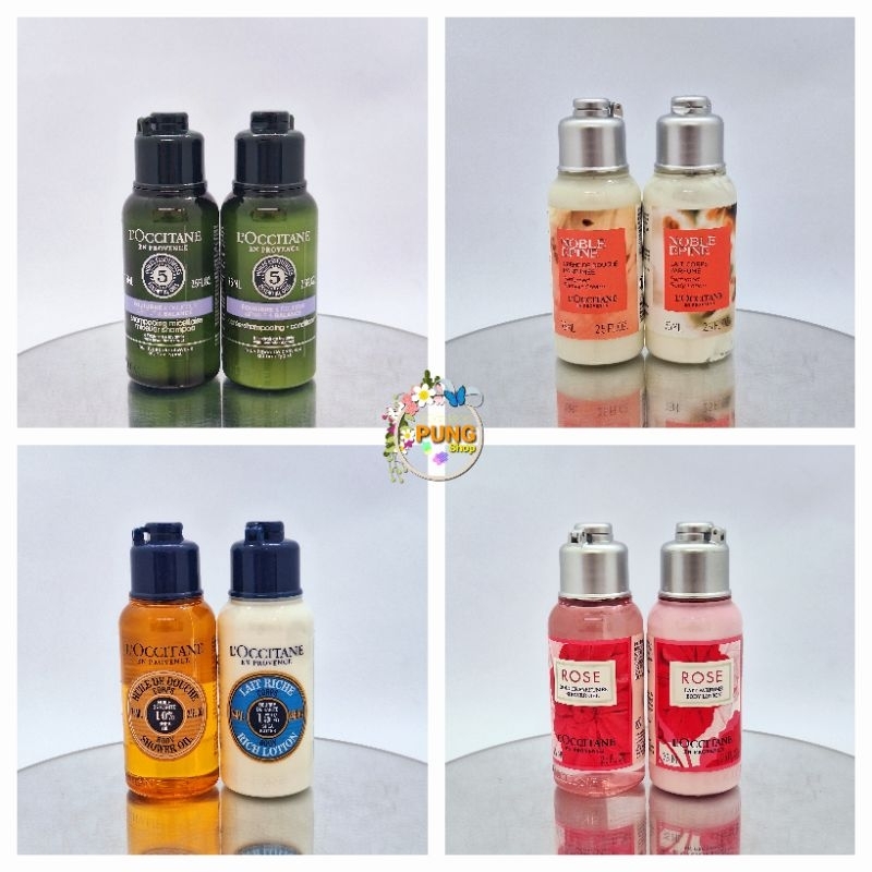 Loccitane รวมชุด Set ขนาดพกพา 75ml. (Shower oil + Lotion)