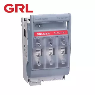 ฐานฟิวส์ใบมีด ฐานฟิวส์แบบมือจับ DNH7-160/30 Fuse Switch 3P 690VAC 160A GRL