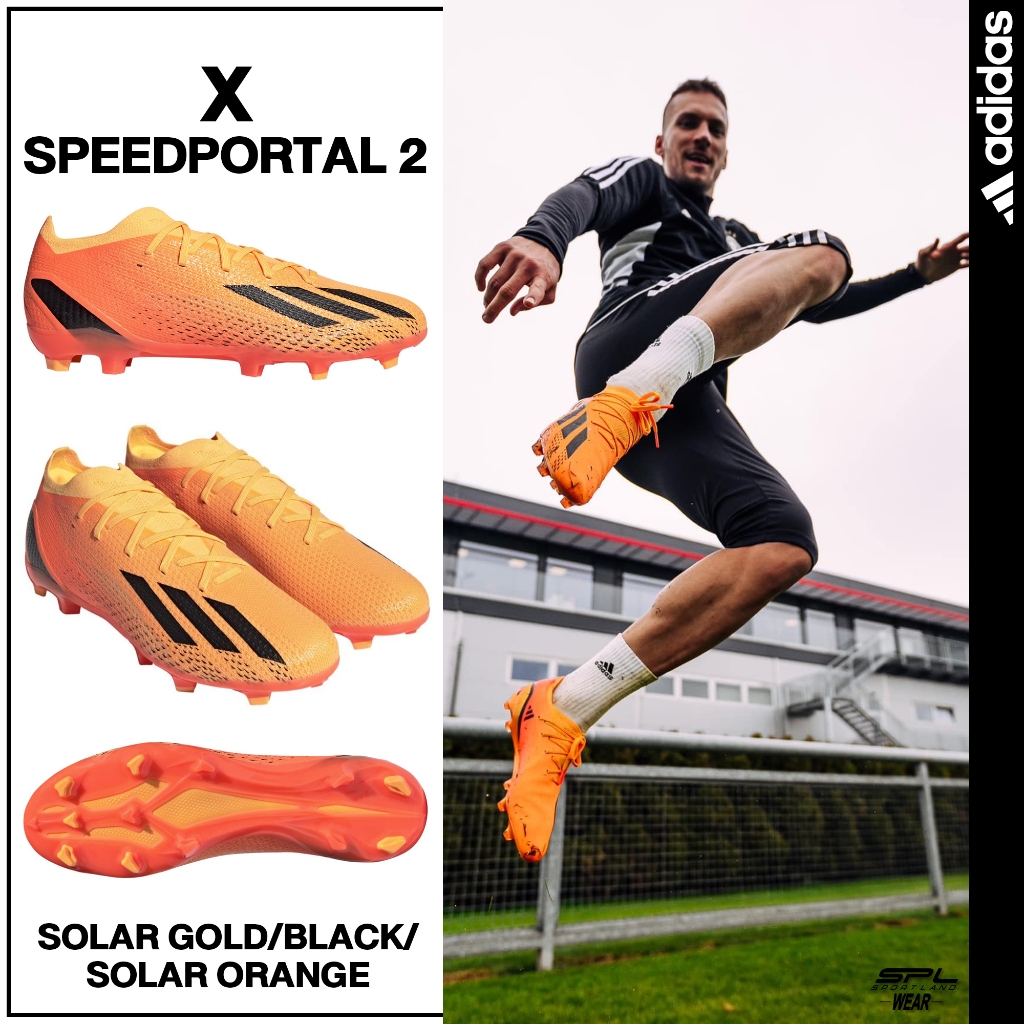 Adidas อาดิดาส รองเท้าฟุตบอล รองเท้าสตั๊ด FB X Speedportal.2 GV9562 (4900)