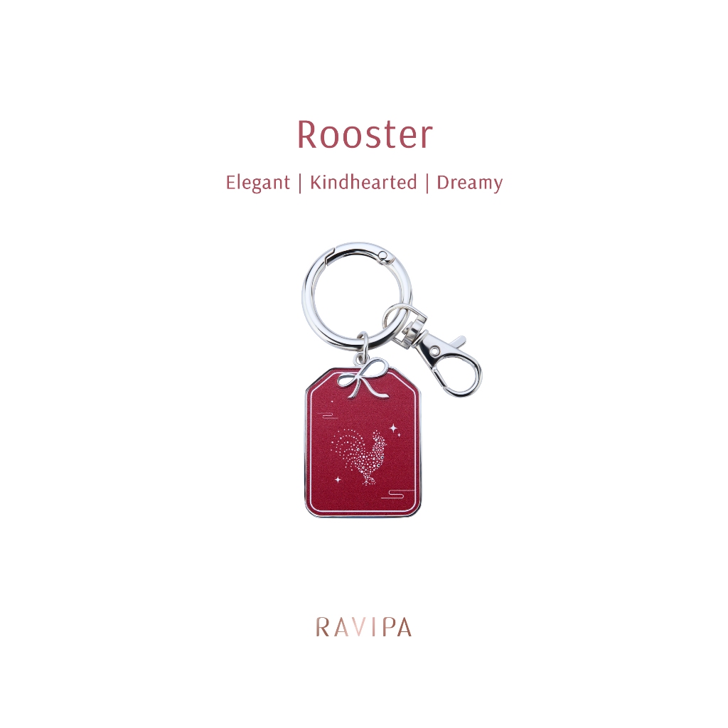 Ravipa | The Year of the Rooster Keyring - พวงกุญแจ