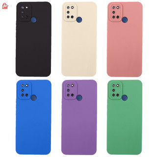 เคส สำหรับ Realme C17 7i เคสซิลิโคน กันกล้อง TPU สีพื้น