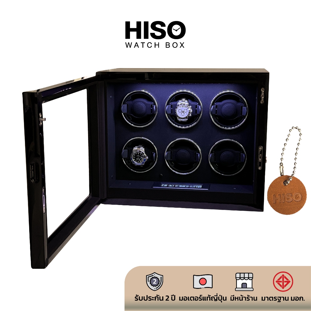 เครื่องหมุนหน้าตรงโชว์นาฬิกา AUTO รุ่น VT6-S