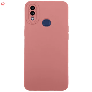 เคส สำหรับ Samsung Galaxy A10s เคสซิลิโคนนิ่ม กันกล้อง TPU สีพื้น