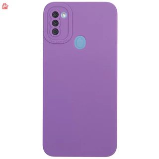 เคส สำหรับ Samsung Galaxy A11 M11 เคสซิลิโคนนิ่ม กันกล้อง TPU สีพื้น