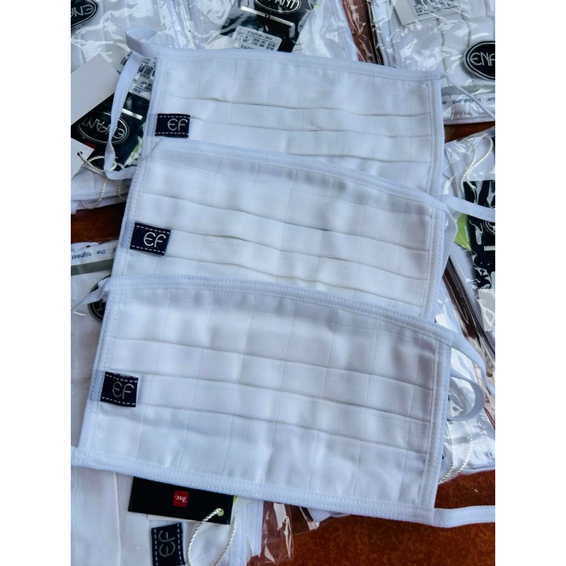 Enfant แมสผ้า อองฟองต์ Size L เด็กโต คนโตสามารถใช้ได้ คุ้มมาก 1แพ็คได้ถึง3ชิ้น พร้อมส่ง