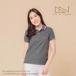 เสื้อโปโล รุ่น Rocking Horse 🔥สีเทาท็อป🔥 (หญิง) By Doitnow สินค้าคุณภาพ จากแห่งผลิตโดยตรง!!