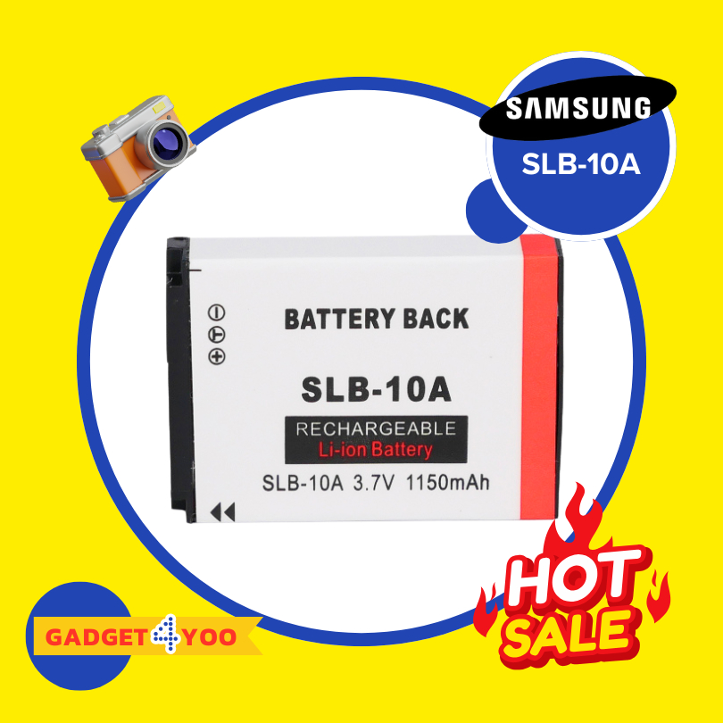 แบตเตอรี่กล้อง SLB10A/Samsung Battery SLB 10A Camera Battery ใช้กับกล้องซัมซุง (1902)