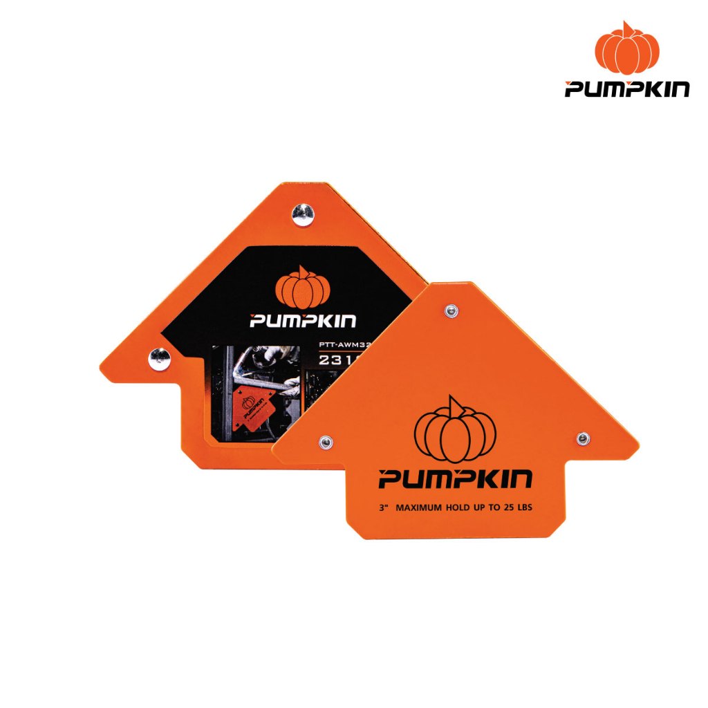 PUMPKIN แม่เหล็กจับฉากลูกศรงานเชื่อม 3″ 25 Lbs PTT-AWM325 23199/PTT-AWM325