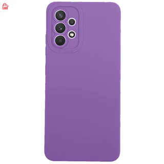 เคส สำหรับ Samsung Galaxy A32 4G เคสซิลิโคนนิ่ม กันกล้อง TPU สีพื้น