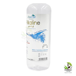 น้ำด่าง อัลคาไลน์ สวนปานะ ผสมน้ำสกัดใบเตย 1000 มล pH12 Alkaline water