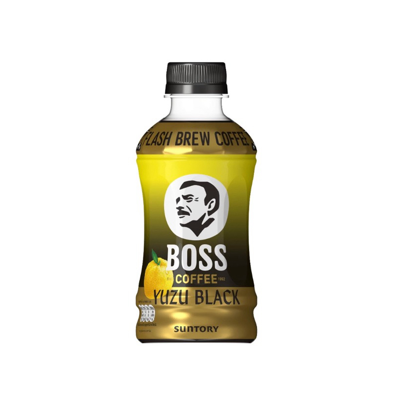 (ใหม่) BOSS COFFE YUZU/ COFFEE LATTE/ BLACK NO SUGAR/COFFEE CARAMEL 250มล. บอสคอฟฟี่ยูซุ คาราเมล ลาเ