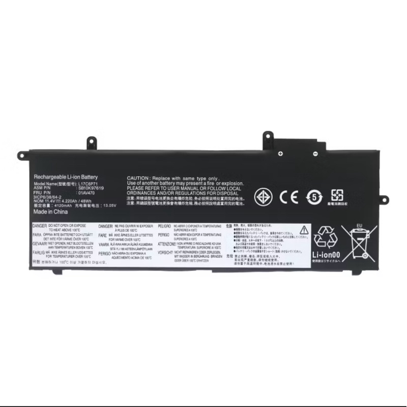 แบตเตอรี่โน๊ตบุ๊ค Lenovo Thinkpad X280รุ่น L17C6P72 L17L6P71 TP00093A 11.46V 48Wh 4190mAh