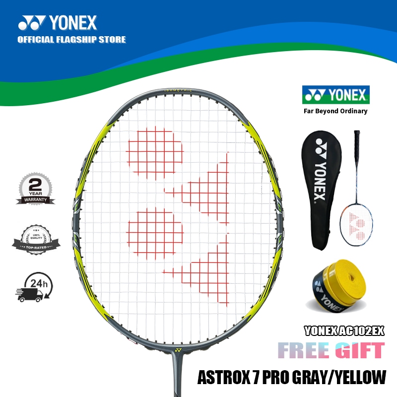 YONEX ARCSABER 7PRO Badminton Racket Single 100% Carbon Racket  26LBS-30LBS