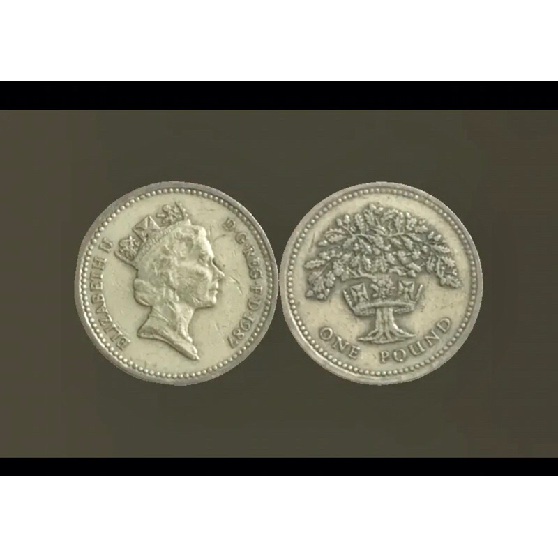 UNITED KINGDOM ONE POUND 1 9 8 7