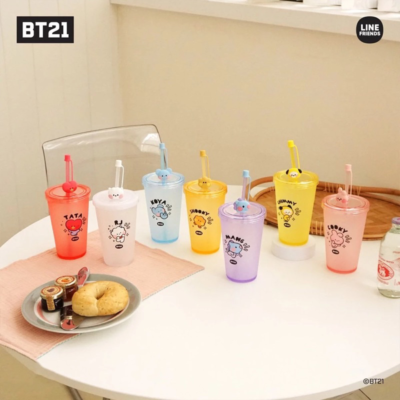 ✅พร้อมส่ง BT21 แก้ว minini Tumbler🇯🇵