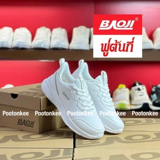 Baoji BJW 849 รองเท้าผ้าใบบาโอจิ รองเท้าผ้าใบผู้หญิง ผูกเชือก ไซส์ 37-41 ของแท้ สินค้าพร้อมส่ง