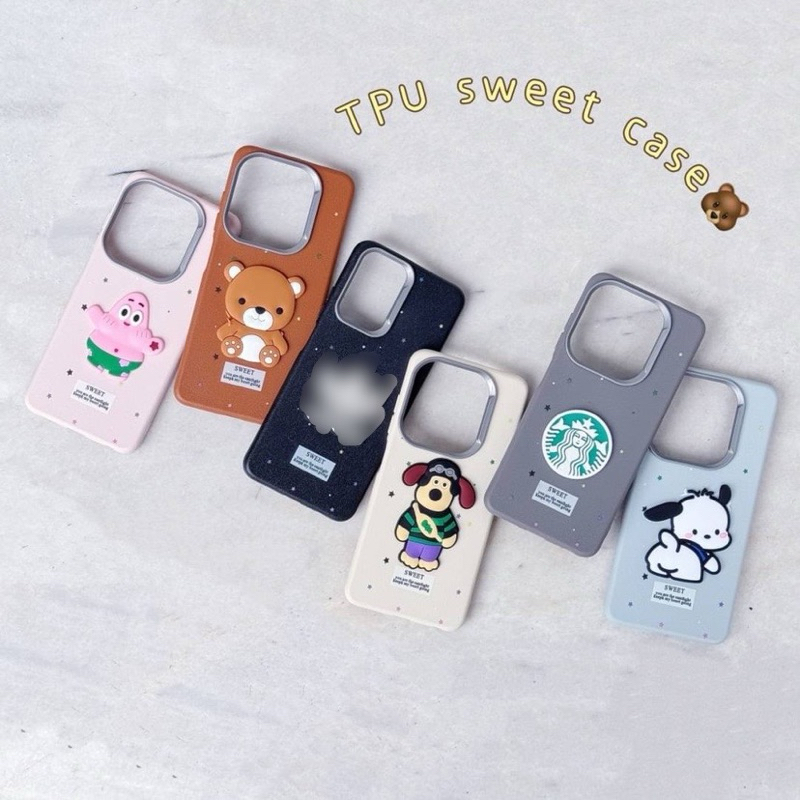 เคส tpu sweet case ลายการ์ตูน รุ่น oppo A7 A5s F9 A12 A15 A16 A17 A18 A38 A54 A31