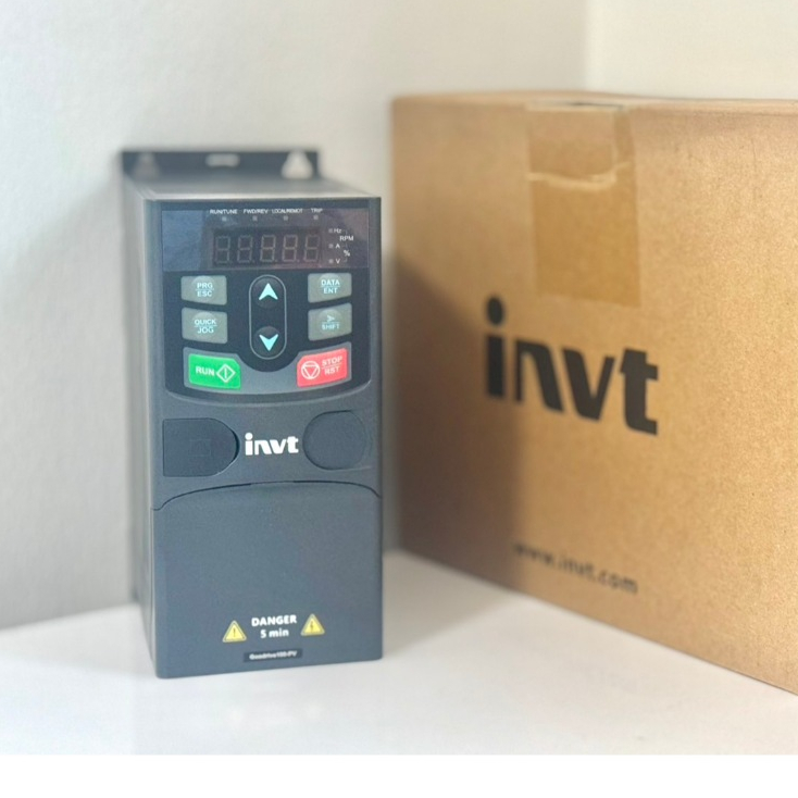 INVT INVERTER SOLAR Pump GD100-2R2G-4-PV 2.2KW 3 HP Input DC/Output 380V 3 Phase