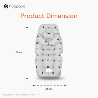 HUGPAPA เบาะรองนอนรถเข็น Stroller Liner เด็ก