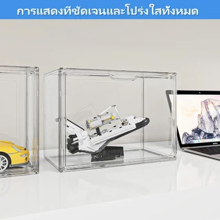 ตู้เก็บของใช้ในบ้าน เก็บกระเป๋า กล่องโชว์โปร่งใสสุดหรู กล่องโชว์กระเป๋า ชั้นวางของ กันฝุ่น กล่องเก็บของ