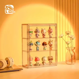กล่องใส่โมเดล กล่องใส่ art toy กล่อง พลาสติกอย่างดี ป้องกันการเกิดออกซิเดชัน ตู้โชว์ห้องนอนห้องนั่งเล่น