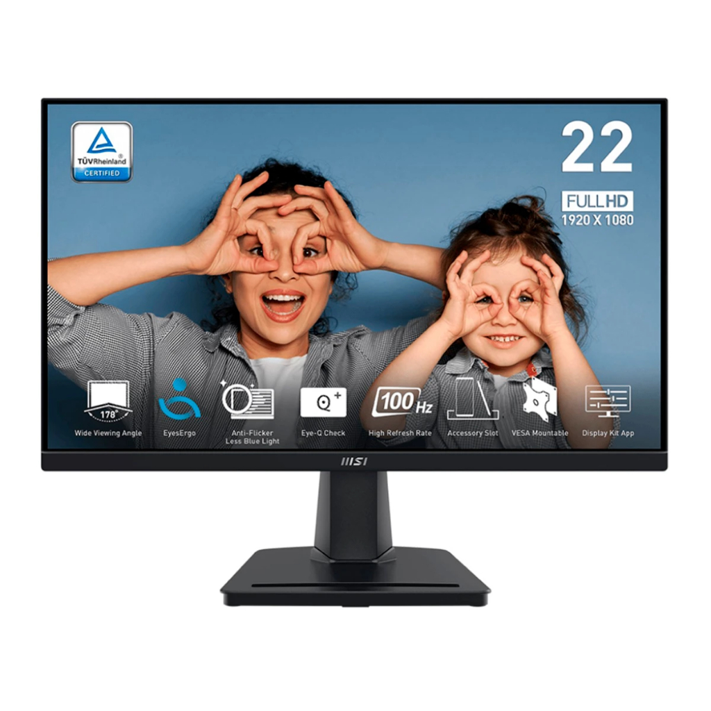 MONITOR MSI (จอมอนิเตอร์)PRO MP225V 100HZ FULL HD VA