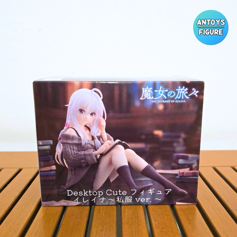 [พร้อมส่ง] ฟิกเกอร์ ของแท้ (Lot ) Wandering Witch: The Journey of Elaina Desktop Cute Elaina (Casual Clothes Ver.) Fi