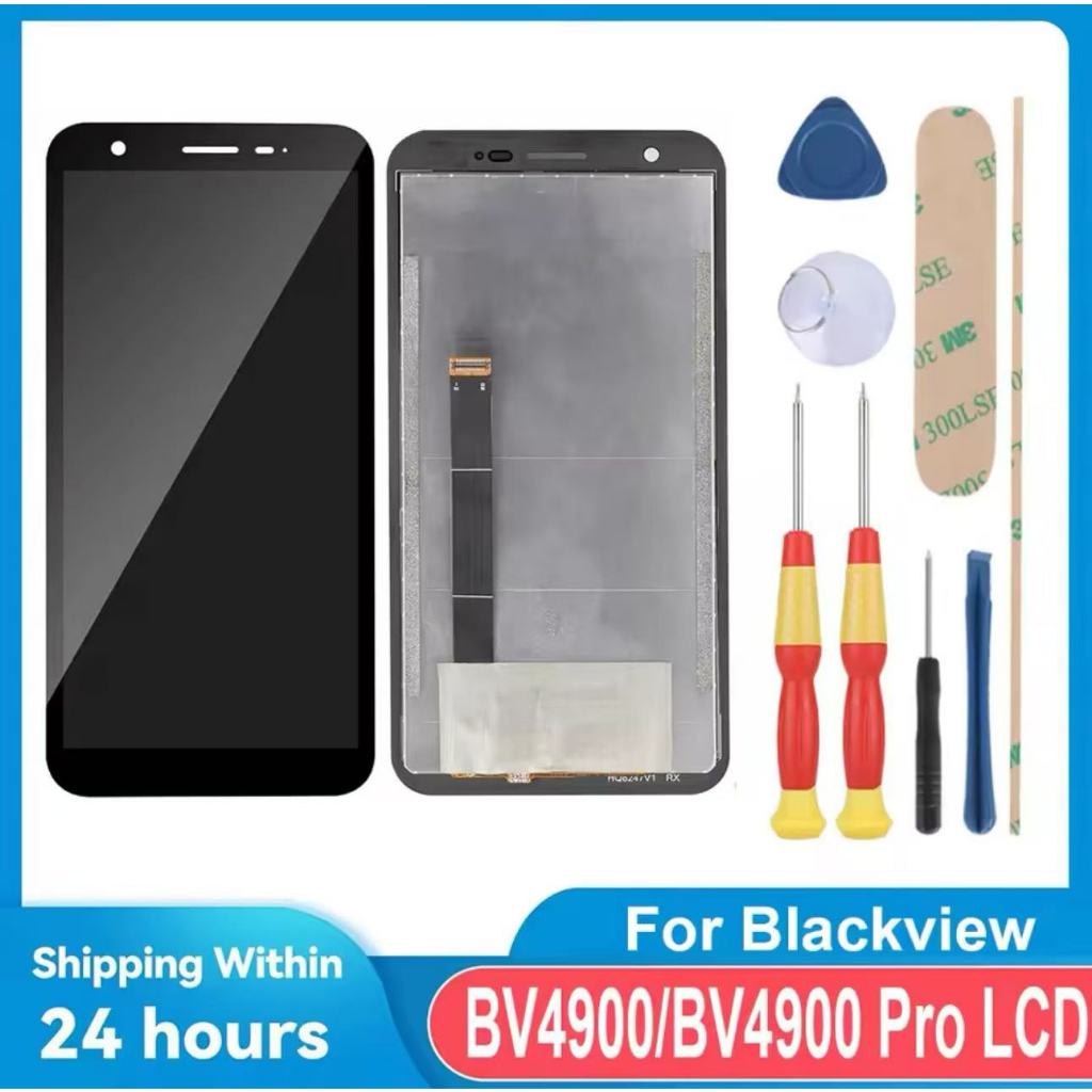 100% ต้นฉบับ 5.7 นิ้ว Blackview BV4900 จอแสดงผล LCD + จอสัมผัส Digitizer ทดสอบจอแสดงผล LCD สำหรับ Bv