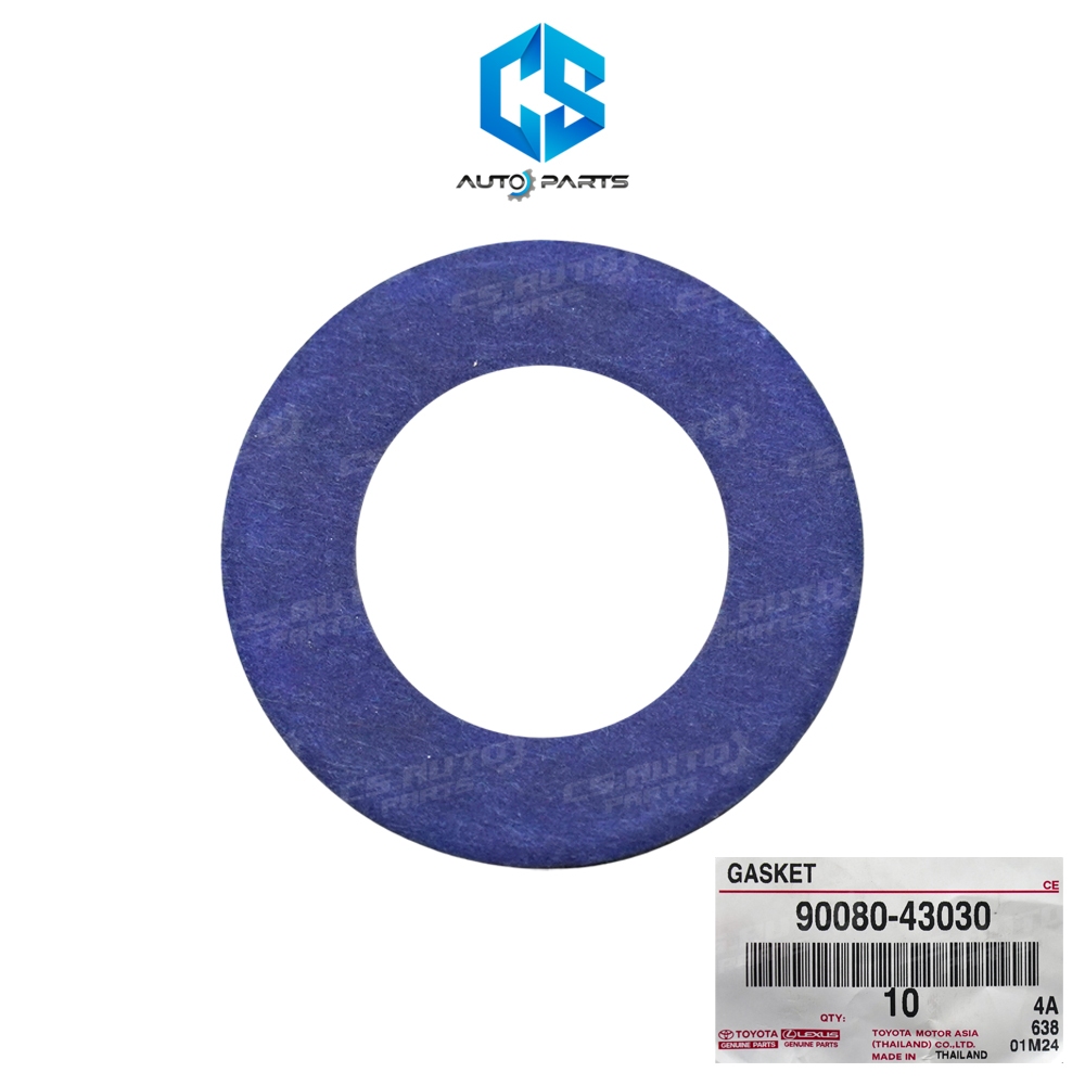(แท้100%)แหวนรองน็อตถ่ายน้ำมันเครื่อง TOYOTA ขนาด 12mm. (90080-43030) ราคา ถูกที่สุด ดีลบีเคเค รูปภาพหลัก