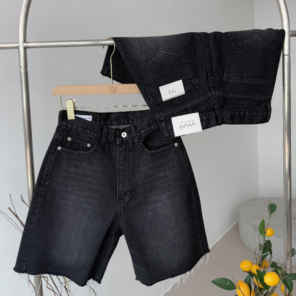 ยีนส์ Nammon Jeans NM30-NM302-NM304-NM22 กางเกงยีนส์เรียบขา 3 ส่วน - ผ้าไม่ยืด รูปที่ 3