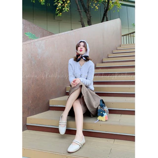 พร้อมส่ง รองเท้าคัชชู แมรี่เจน KK1177 Mary Jane 2 strap KIMKUNG นิ่ม น่ารัก