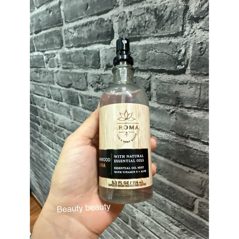 Bath & Body Works Aroma Cedarwood Sauna Essential Oil Mist 156ml.