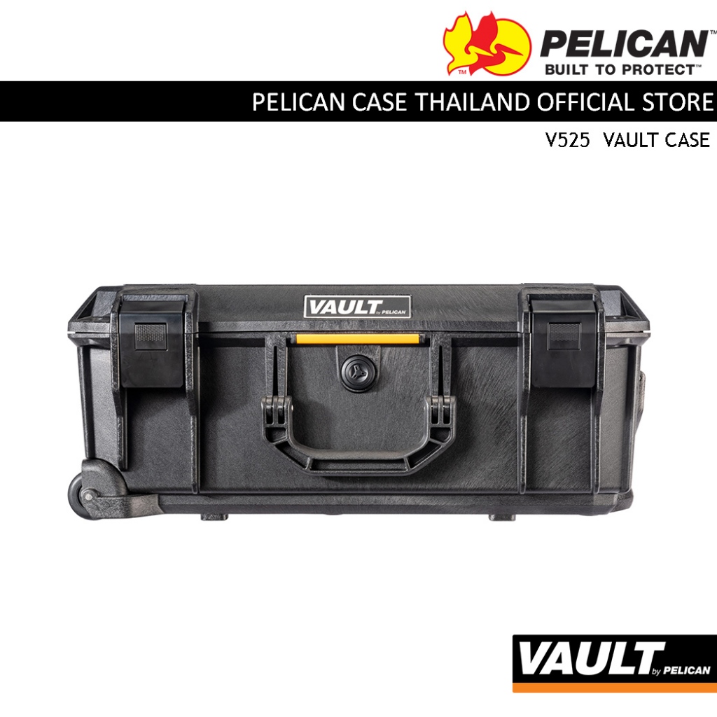 Pelican V525 Vault Carry-on Case with Foam - กระเป๋ากันน้ำกันกระเเทก