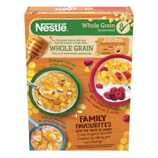 NESTLE GOLD CORNFLAKES ฮันนี่ โกลด์ เฟลกส์ ซีเรียล 220 กรัม - รูปที่ 3