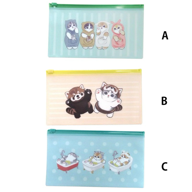 Mofusand กระเป๋าอเนกประสงค์ ซองใส่ของ Slide multi case mini pouch